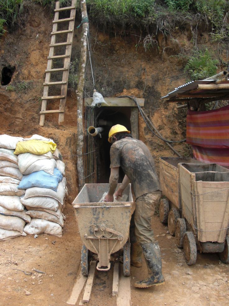 Mining resources